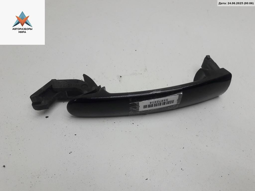 ручка наружная передняя правая Skoda Octavia mk2 (A5 1Z) 2008, 1.9 л., дизель, МКПП, чёрный, хетчбэк 5 дв. - фото №1