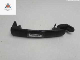 ручка наружная задняя правая Skoda Fabia 2 поколение (5J) 2007, 1.2 л., бензин, МКПП, красный, хетчбэк 5 дв.