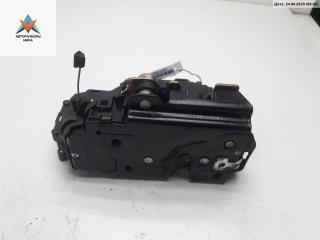 замок двери задней правой Skoda Fabia 2 поколение (5J) 2007, 1.2 л., бензин, МКПП, красный, хетчбэк 5 дв.