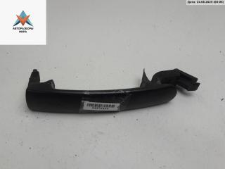 ручка наружная задняя левая Skoda Fabia 2 поколение (5J) 2007, 1.2 л., бензин, МКПП, красный, хетчбэк 5 дв.