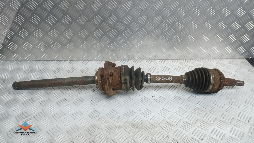 полуось передняя правая (приводной вал, ШРУС) Mitsubishi L200 4 поколение 2010, 2.5 л., дизель, МКПП, пикап, 3815A308, MN171294 - фото №1