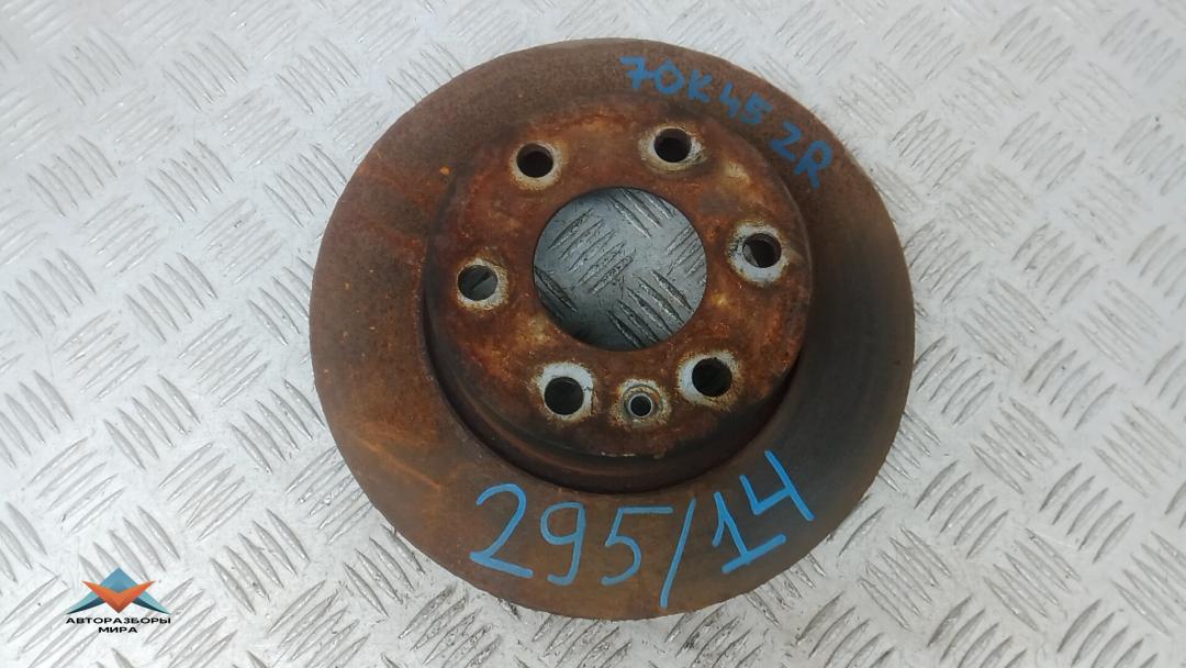 диск тормозной задний IVECO Daily 6 поколение 2019, 2.3 л., дизель, МКПП, микроавтобус - фото №1