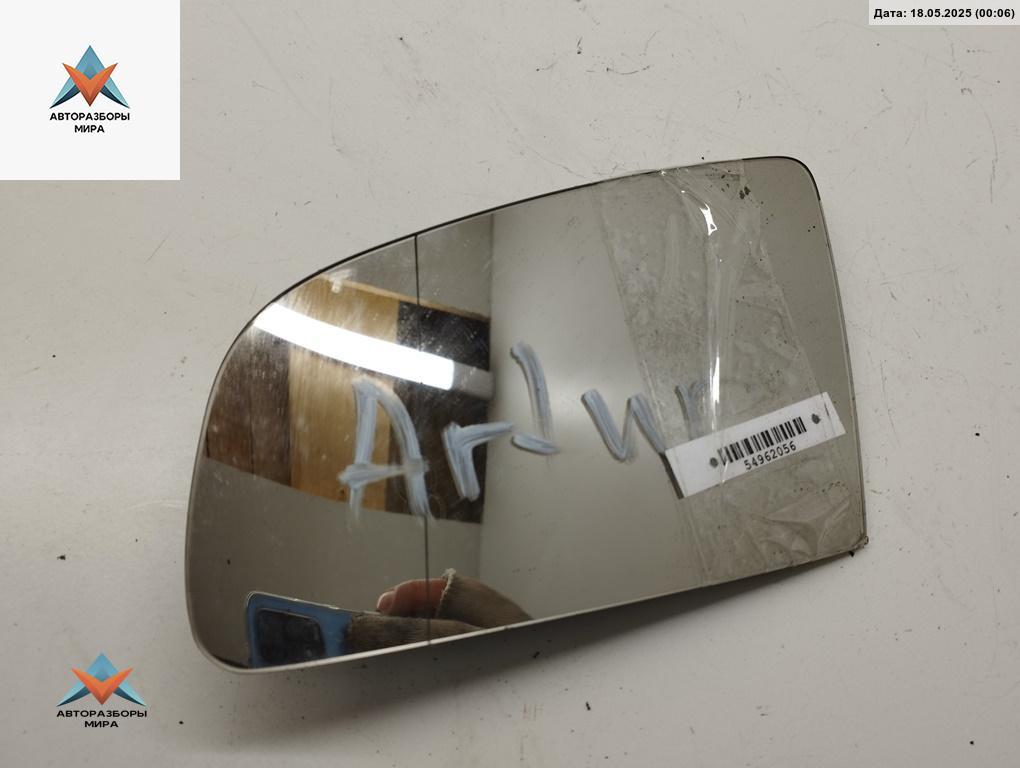 стекло зеркала наружного левого Audi A4 B7 2005, 2.0 л., бензин, МКПП, серый, универсал, 8E0857535B - фото №1