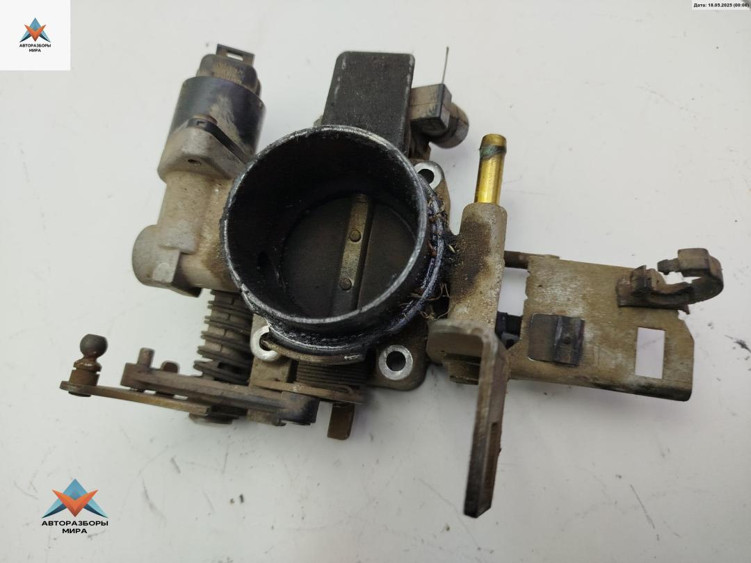 заслонка дроссельная Opel Astra G 1999, 1.6 л., бензин, МКПП, синий, универсал, 90529710 - фото №1