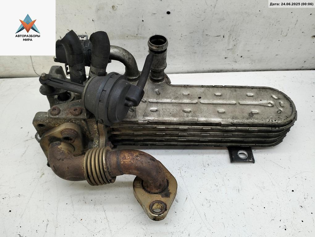охладитель EGR / Радиатор EGR Volkswagen Passat B6 2007, 2.0 л., дизель, МКПП, чёрный, универсал, 03G121513J - фото №1