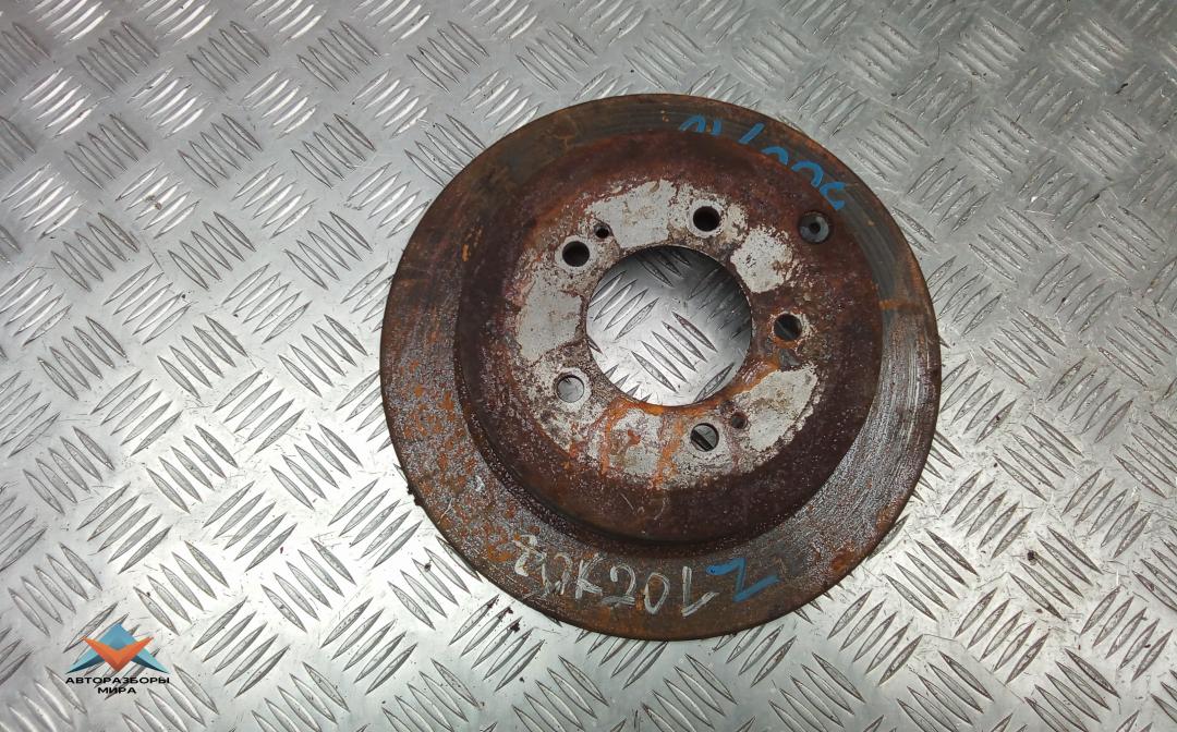 диск тормозной задний Citroen C-Crosser 1 поколение 2008, 2.2 л., D HDi, дизель, МКПП, внедорожник 5 дв. - фото №1