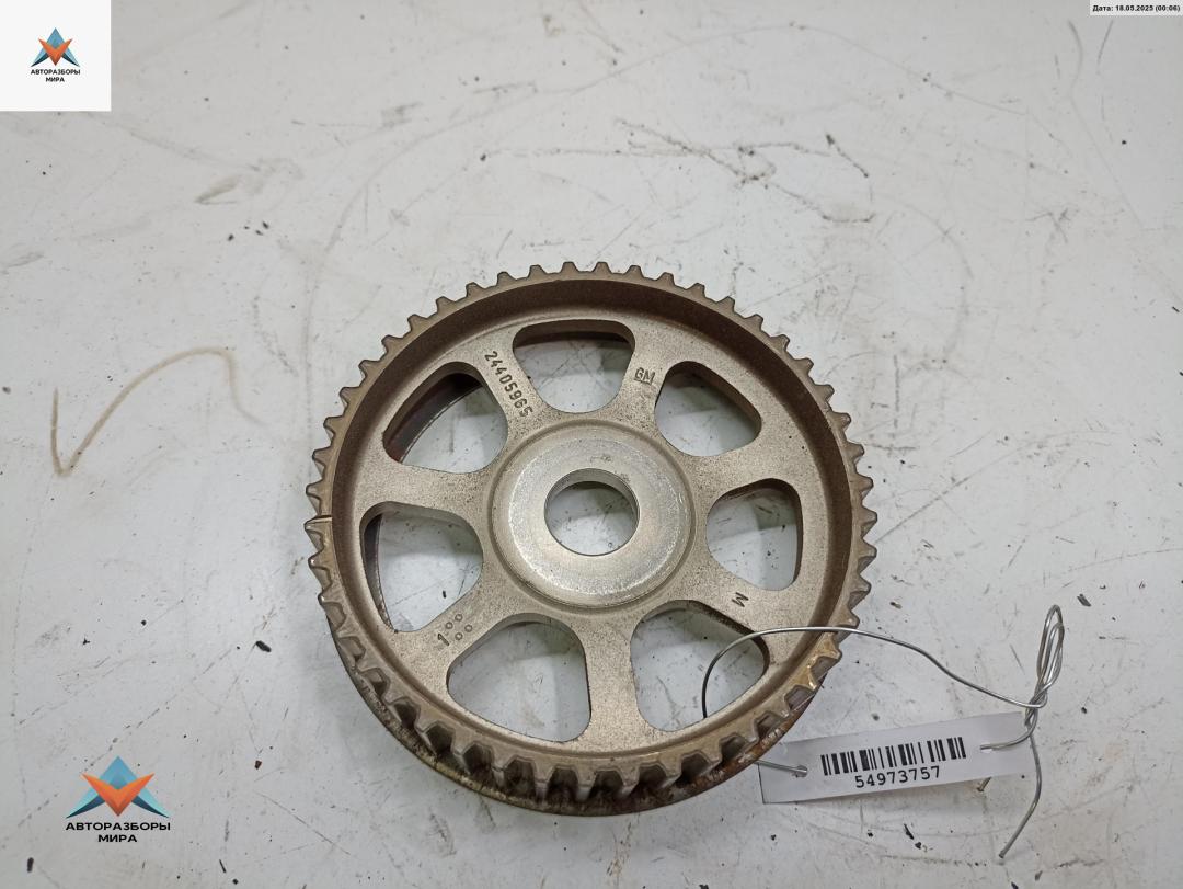шкив распредвала Opel Zafira 2 поколение (B) 2005, 1.6 л., бензин, МКПП, серый, минивэн, 24405965 - фото №1