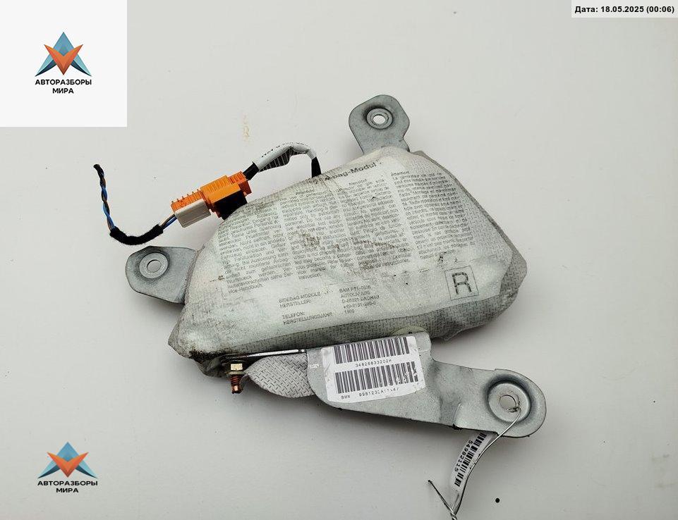 подушка безопасности дверная BMW 5 серия E39 1999, 3.0 л., дизель, АКПП, серый, универсал, 8268332 - фото №1