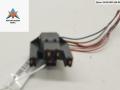 разъем (фишка) проводки Audi A8 D2/4D 1998, 4.2 л., бензин, АКПП, синий, седан, 443972995 - фото №2