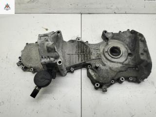 крышка двигателя передняя Skoda Fabia 2 поколение (5J) 2009, 1.2 л., бензин, МКПП, серый, универсал, 03D109211P