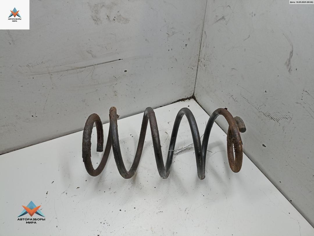 пружина передняя Opel Zafira 1 поколение (A) 2002, 1.8 л., бензин, МКПП, серый, минивэн - фото №1