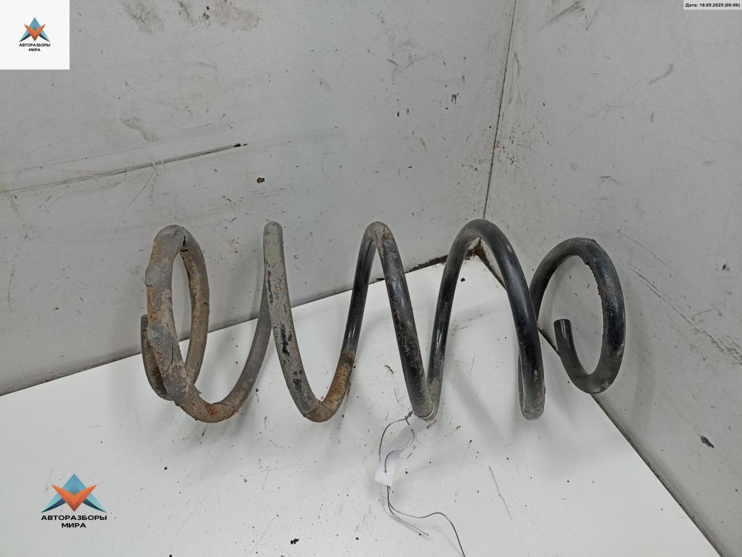 пружина передняя Opel Zafira 1 поколение (A) 2002, 1.8 л., бензин, МКПП, серый, минивэн - фото №1