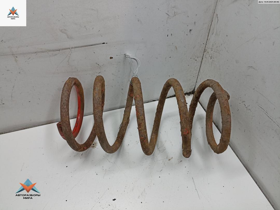 пружина передняя Opel Zafira 1 поколение (A) 1999, 1.8 л., бензин, МКПП, синий, минивэн - фото №1