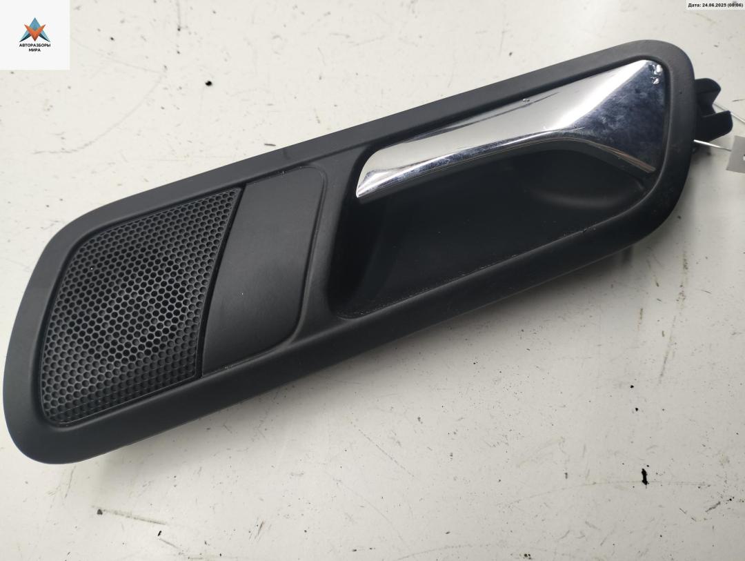 ручка внутренняя задняя левая Volkswagen Passat B6 2007, 2.0 л., дизель, МКПП, чёрный, универсал, 3C4839113 - фото №1