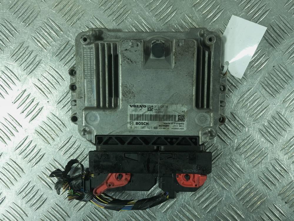 Блок управления двигателем Volvo S60 2 поколение 2012, цвет, 31312578 - фото №1