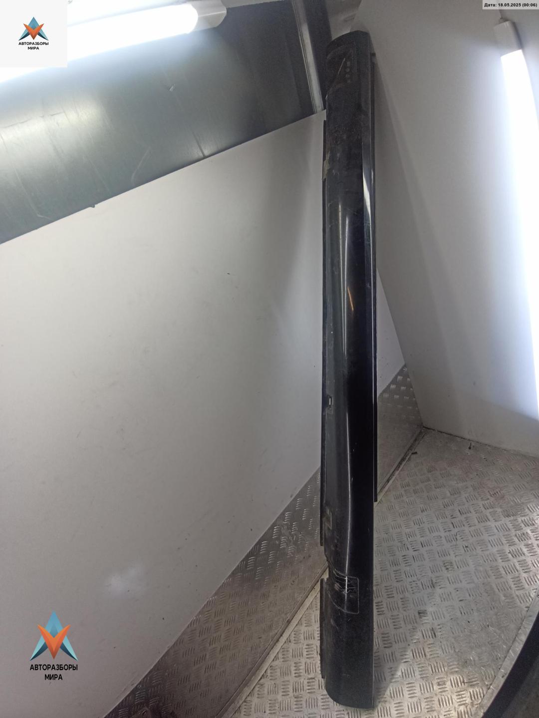 Накладка на порог наружная левая Opel Astra G 2001, чёрный, купе - фото №1