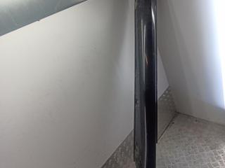 Накладка на порог наружная левая Opel Astra G 2001, чёрный, купе