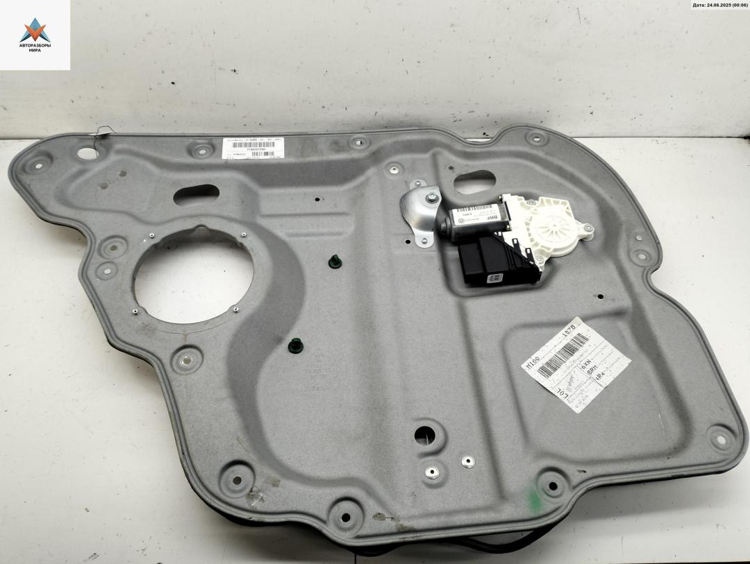 стеклоподъемник электрический задний левый Volkswagen Touran 1 поколение 2004, 1.6 л., бензин, МКПП, серый, минивэн, 1T0839729H - фото №1