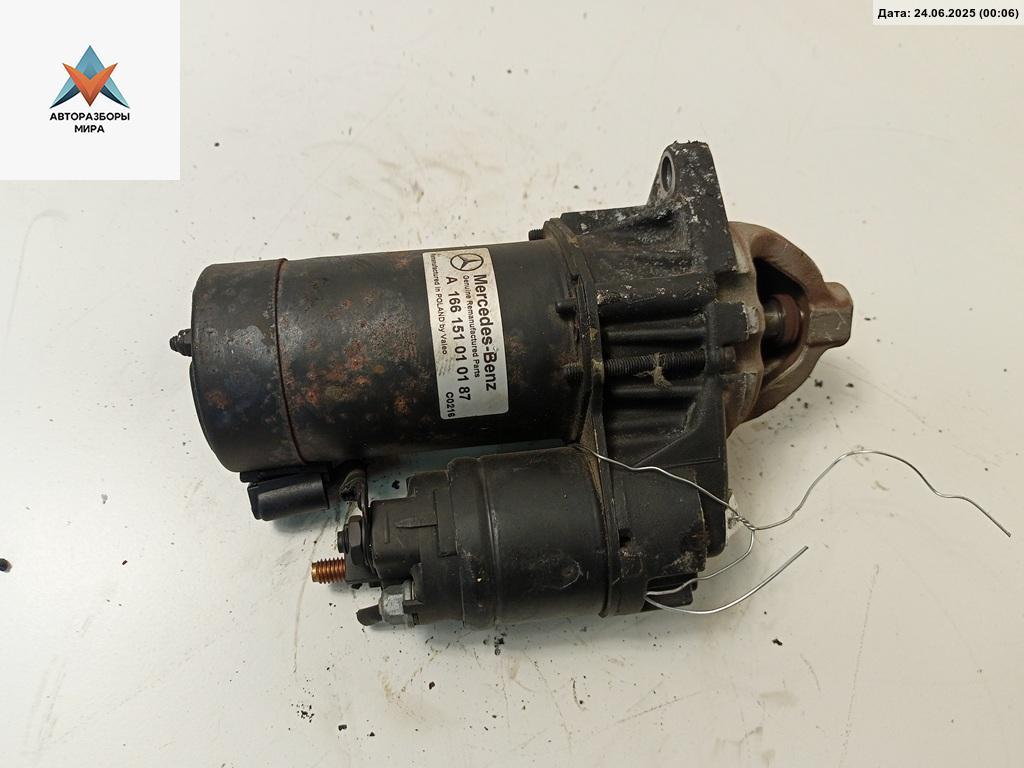 стартер Mercedes-Benz Vaneo W414 2001, 1.9 л., бензин, АКПП, серый, минивэн, A166151010187 - фото №1