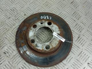 диск тормозной задний Volkswagen Golf 4 поколение 1999, 2.0 л., бензин, МКПП, серый, хетчбэк 3 дв.