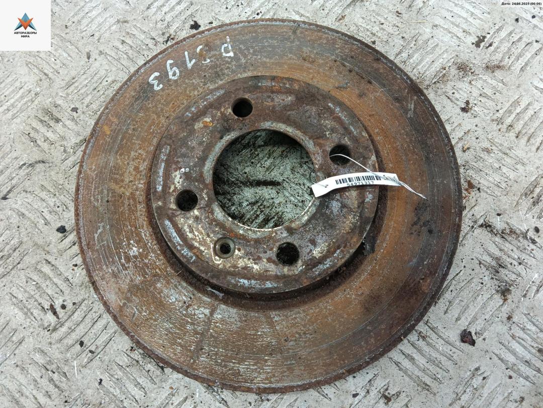 диск тормозной передний Volkswagen Vento 1 поколение 1997, 1.9 л., дизель, МКПП, синий, седан, 256D - фото №1