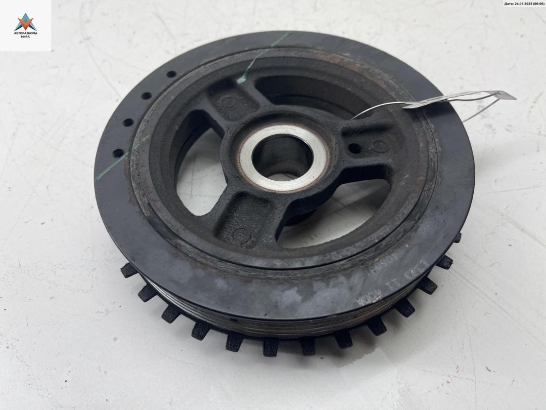 шкив коленвала Mazda 6 GG 2004, 1.8 л., бензин, МКПП, серый, универсал, L32311400A - фото №1
