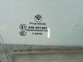стекло двери передней правой BMW 1 серия E81/E82/E87/E88 2005, 2.0 л., бензин, МКПП, серый, хетчбэк 5 дв. - фото №2
