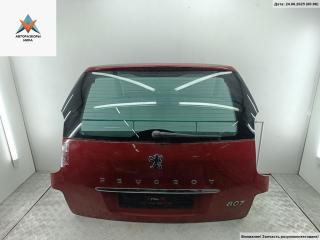 крышка багажника Peugeot 807 1 поколение 2005, красный, минивэн