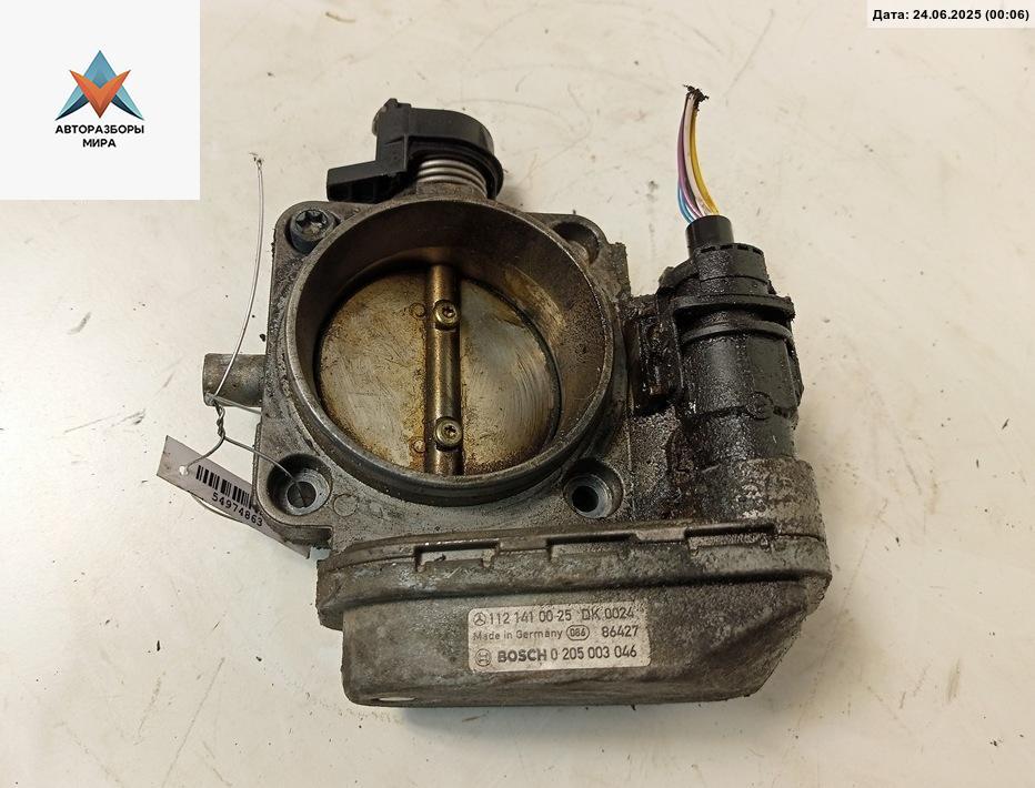 заслонка дроссельная Mercedes-Benz M-Class ML W163 2000, 3.7 л., бензин, АКПП, серый, внедорожник 5 дв., 1121410025 - фото №1