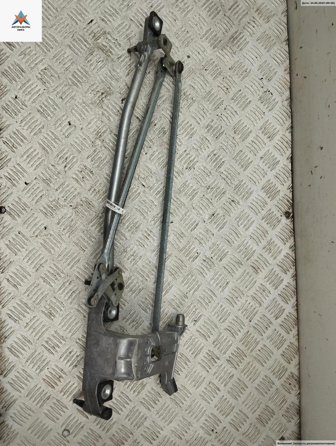 Механизм стеклоочистителя переднего (трапеция дворников) Ford C-Max 1 поколение 2005, 2.0 л., бензин, МКПП, синий, минивэн, 3M5117504AG - фото №1