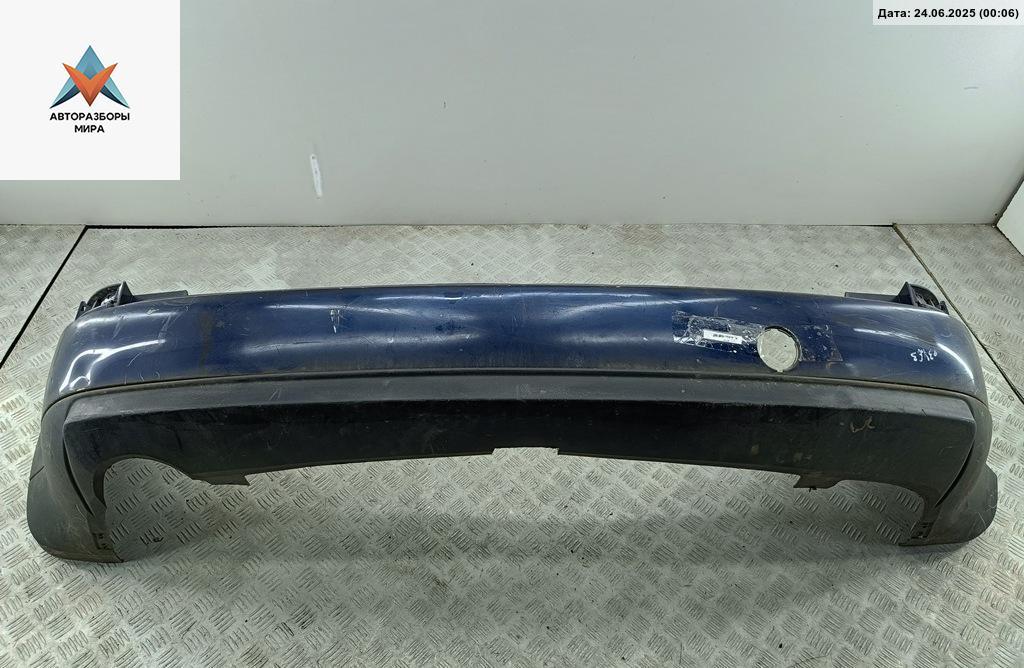 бампер задний Ford C-Max 1 поколение 2005, синий, минивэн, 3M51R17906 - фото №1