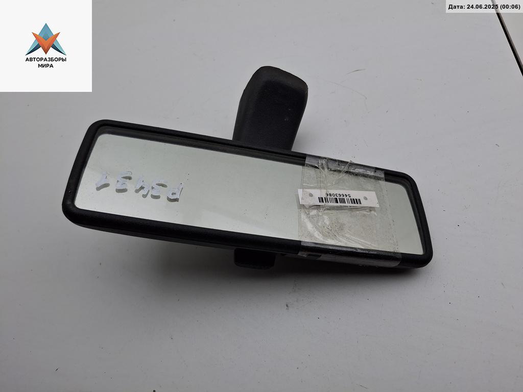 зеркало салона Volkswagen Passat B3 1991, 1.8 л., бензин, МКПП, красный, универсал - фото №1