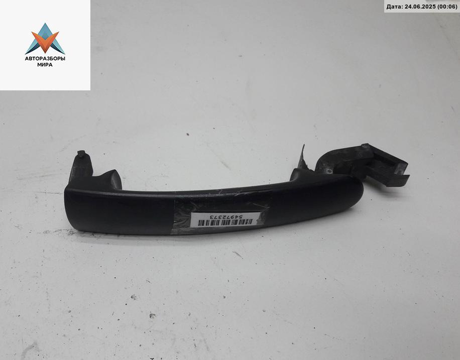 ручка наружная передняя левая Volkswagen Golf 4 поколение 2000, 1.6 л., бензин, МКПП, синий, универсал - фото №1