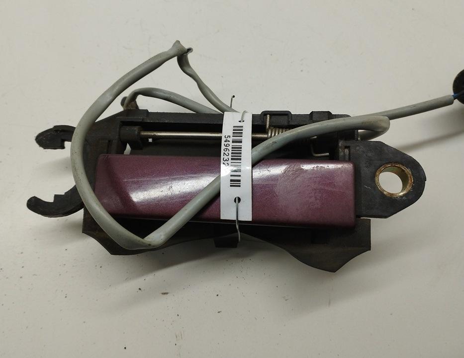 ручка наружная передняя правая Audi A6 C4 1994, 2.6 л., бензин, МКПП, красный, седан, 4A0837206