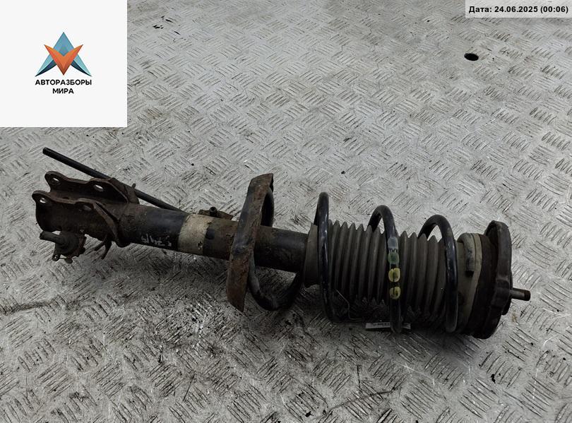 стойка передняя Fiat Linea 1 поколение 2008, 1.4 л., бензин, МКПП, бежевый, седан - фото №1