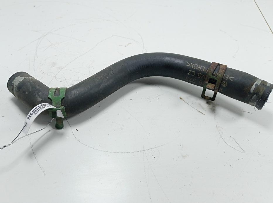 патрубок (трубопровод, шланг) Volkswagen Passat B4 1995, 2.0 л., бензин, МКПП, красный, универсал, 1H0819373 - фото №1
