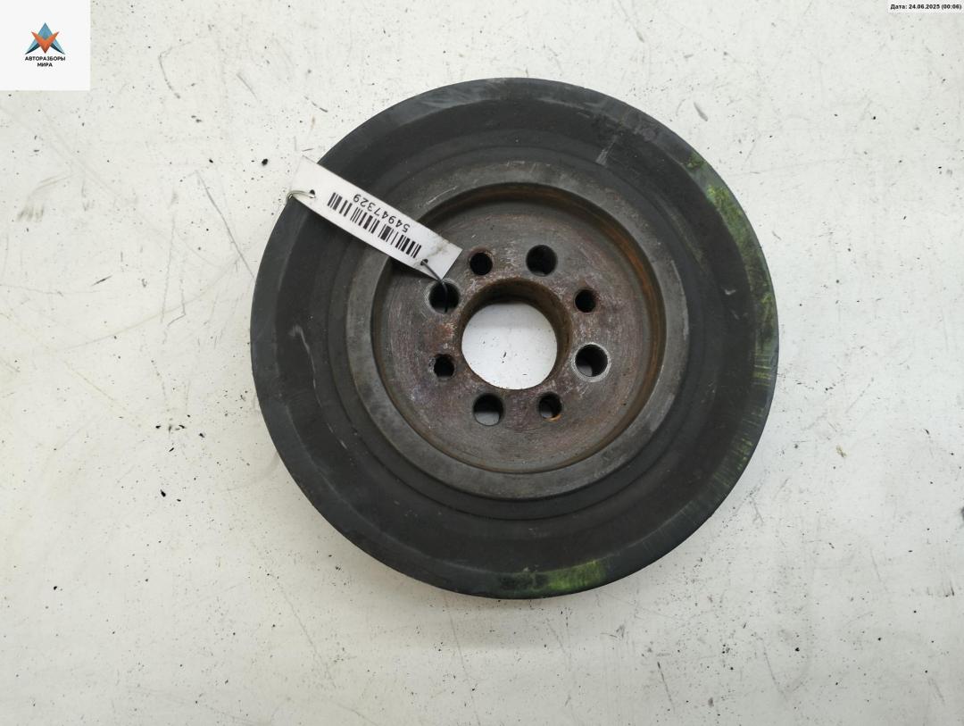 шкив коленвала Volkswagen Passat B3 1990, 1.8 л., бензин, АКПП, серый, седан - фото №1