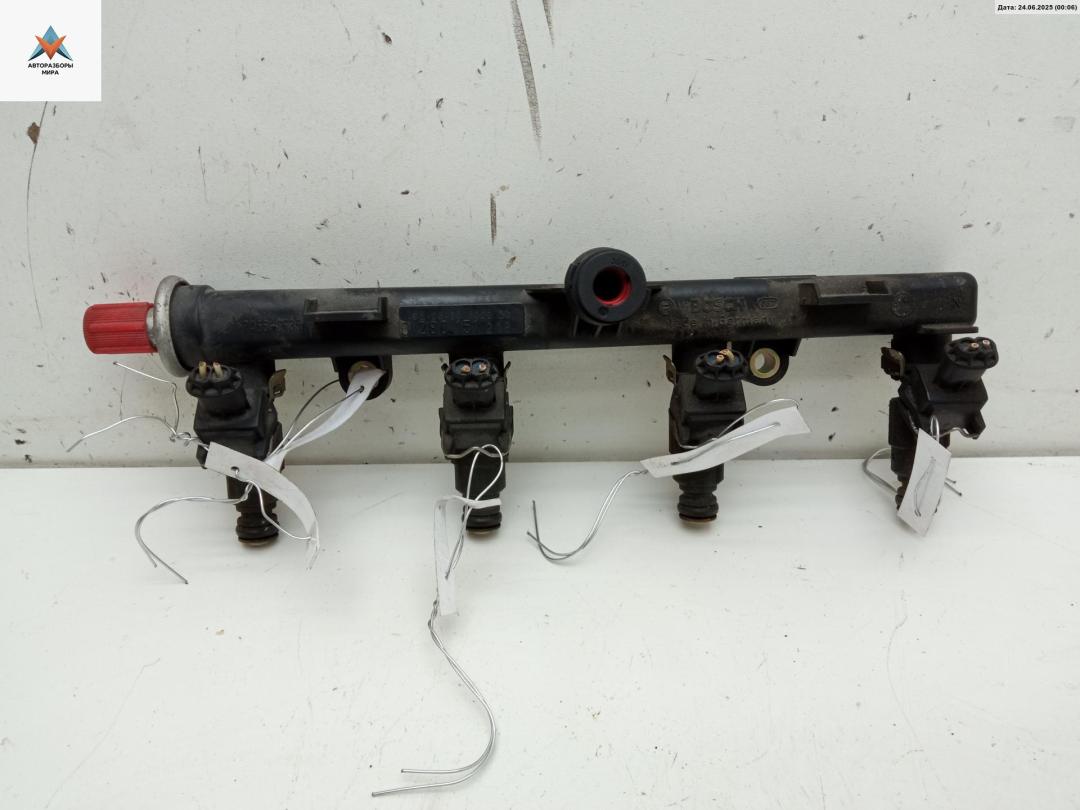 топливная рампа Fiat Grande Punto 1 поколение 2007, 1.4 л., бензин, МКПП, жёлтый, хетчбэк 3 дв., 0280151218 - фото №1