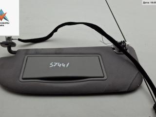 козырек солнцезащитный Peugeot 607 1 поколение 2001, 2.2 л., дизель, МКПП, серый, седан, AVG