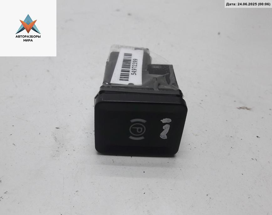 кнопка ручного тормоза (ручника) Volkswagen Passat B6 2007, 2.0 л., дизель, АКПП, серый, универсал - фото №1