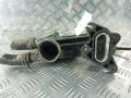 корпус термостата Volkswagen Polo 4 поколение 2003, цвет, 03C12111B - фото №3