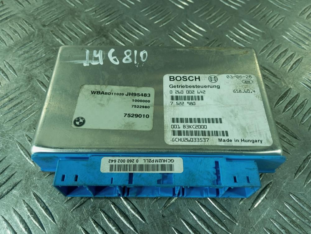 блок управления АКПП BMW 5 серия E39 1998, цвет, 7522980 - фото №1