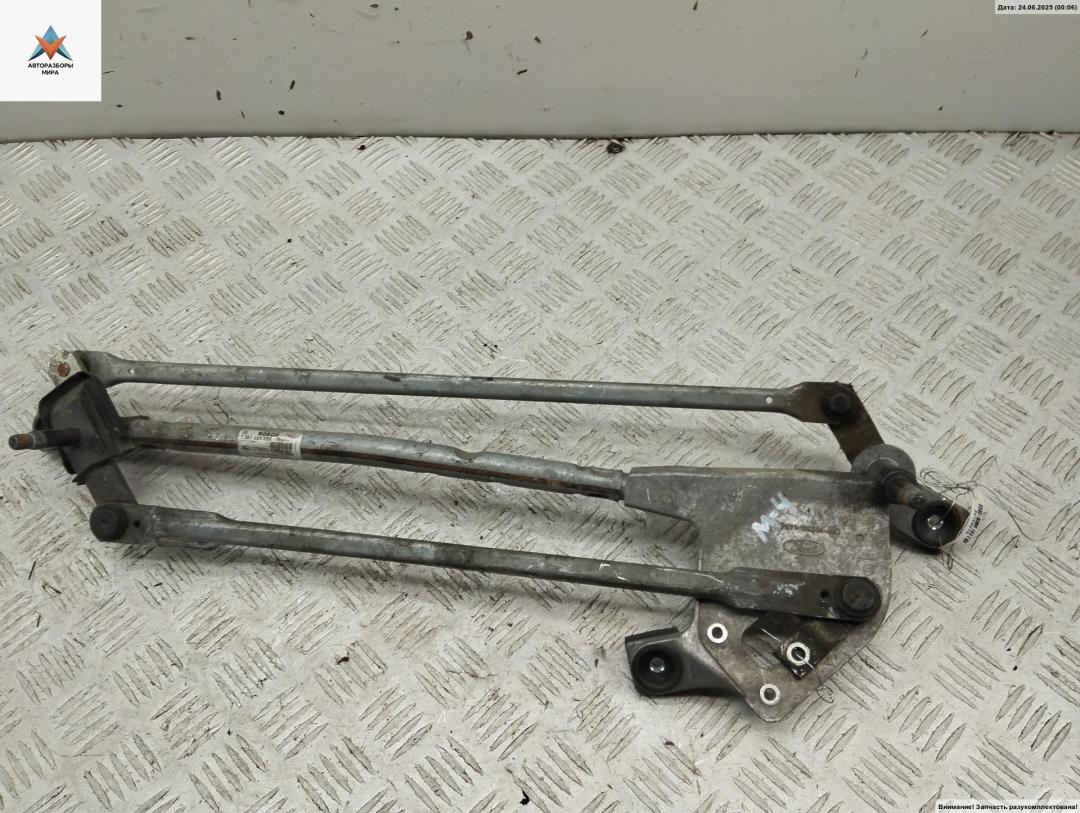 Механизм стеклоочистителя переднего (трапеция дворников) Ford Mondeo 4 поколение 2009, 2.0 л., дизель, МКПП, чёрный, универсал, 7S7117504AC - фото №1