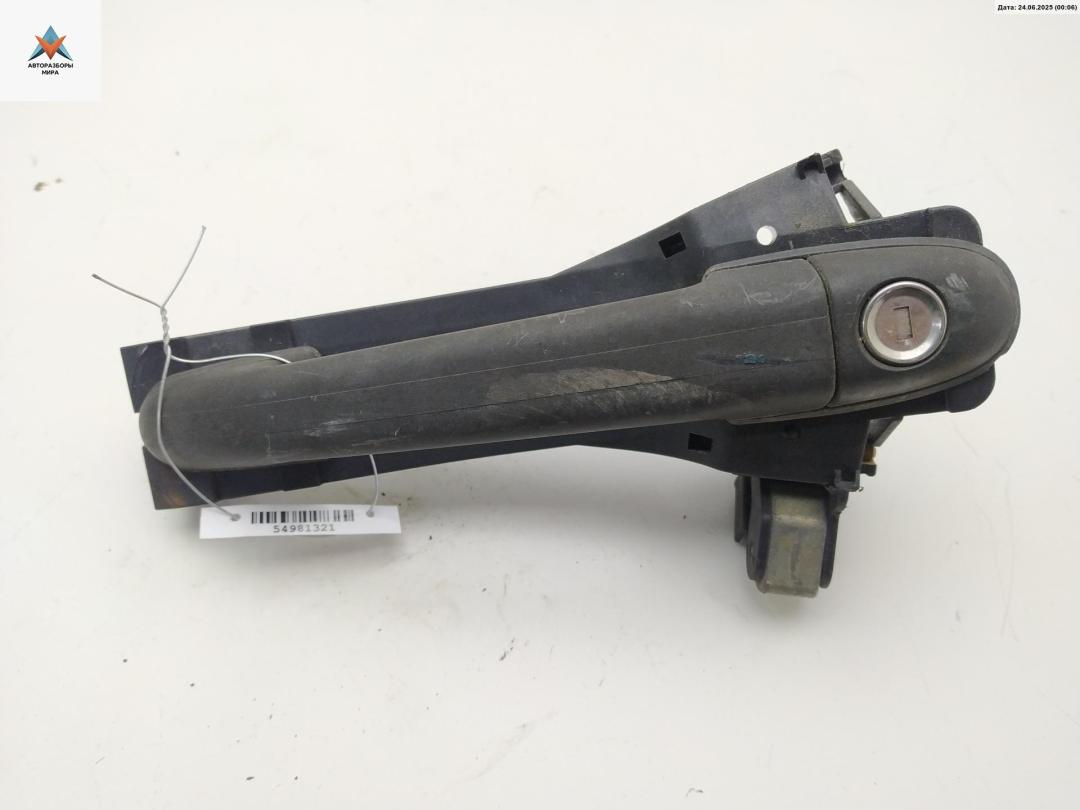 ручка наружная передняя левая Mercedes-Benz A-Класс W168 1998, 1.6 л., бензин, АКПП, серый, хетчбэк 5 дв. - фото №1
