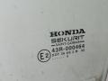 стекло двери задней левой Honda Civic 7 поколение 2001, 1.6 л., бензин, МКПП, серый, хетчбэк 5 дв. - фото №2