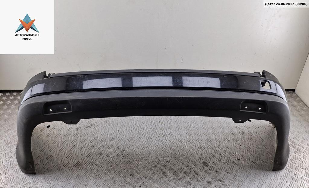 бампер задний Ford Focus 2 поколение 2006, чёрный, универсал, 4M51-N17906AE - фото №1