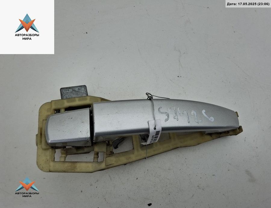 ручка наружная задняя правая Opel Vectra C 2004, 1.9 л., дизель, МКПП, серый, универсал - фото №1