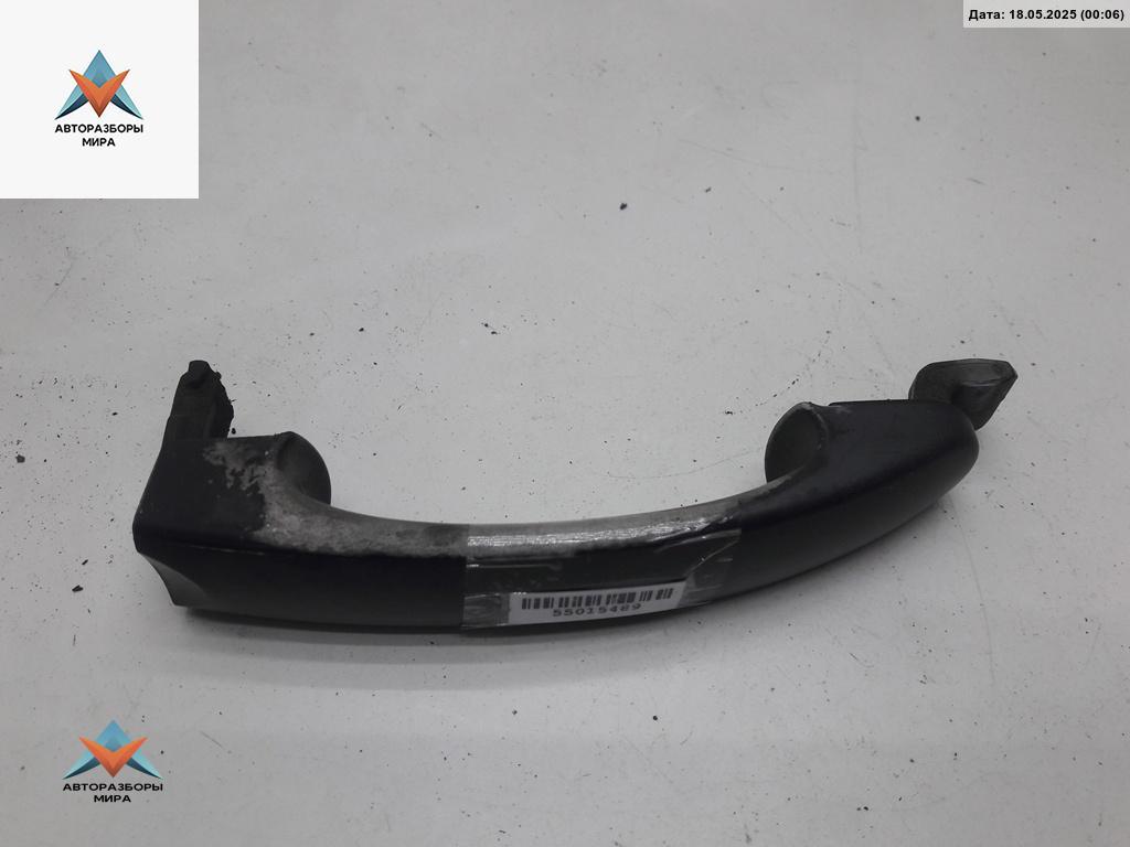 ручка наружная передняя правая Volkswagen Touran 1 поколение 2003, 1.6 л., бензин, МКПП, серый, минивэн - фото №1