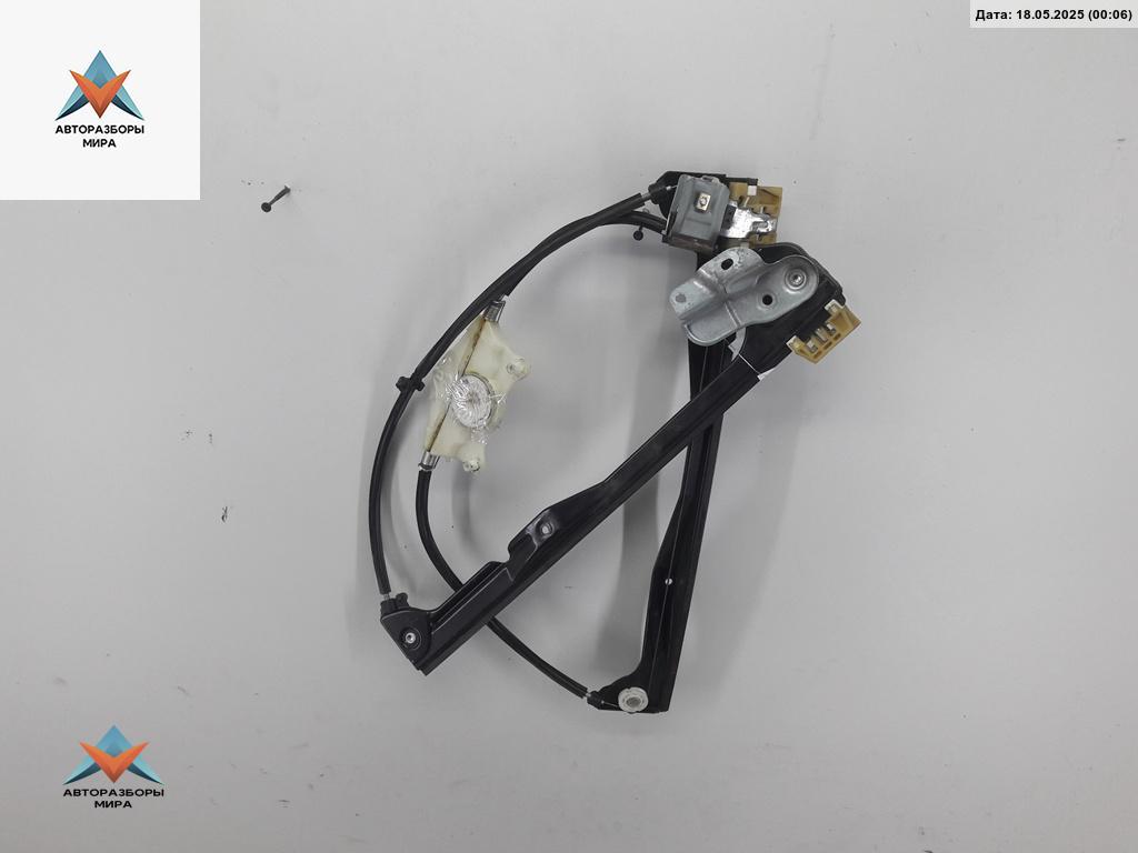 стеклоподъемник электрический передний правый Volkswagen Touran 1 поколение 2003, 1.6 л., бензин, МКПП, серый, минивэн - фото №1