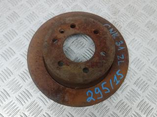 диск тормозной задний Mercedes-Benz Sprinter 2 поколение (W906) 2007, 2.2 л., CDI 215/315/415, дизель, МКПП, микроавтобус